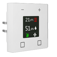 KNX Szobahőmérséklet szabályozók, Hő, Pára, CO2 mérés