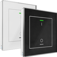 MDT KNX  Glass Push-button II Lite 1-fold sorozat