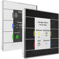 MDT KNX Glass Push Button II Smart  sorozat