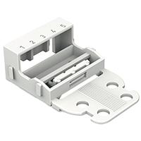 WAGO Rögzítő adapter 4mm2, fehér 221-505