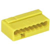 WAGO 243-508 vezetékösszekötő Micro 8P sárga