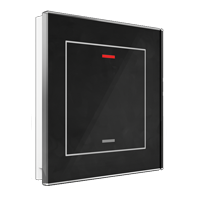 Glass Push-button II Lite 1-fold (Üres)