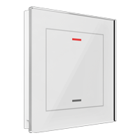 Glass Push-button II Lite 1-fold (Üres)